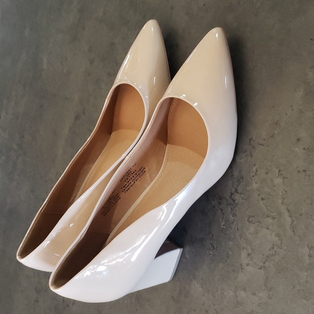 Abound Abaudry Nude Comfort Heel Pumps 12M